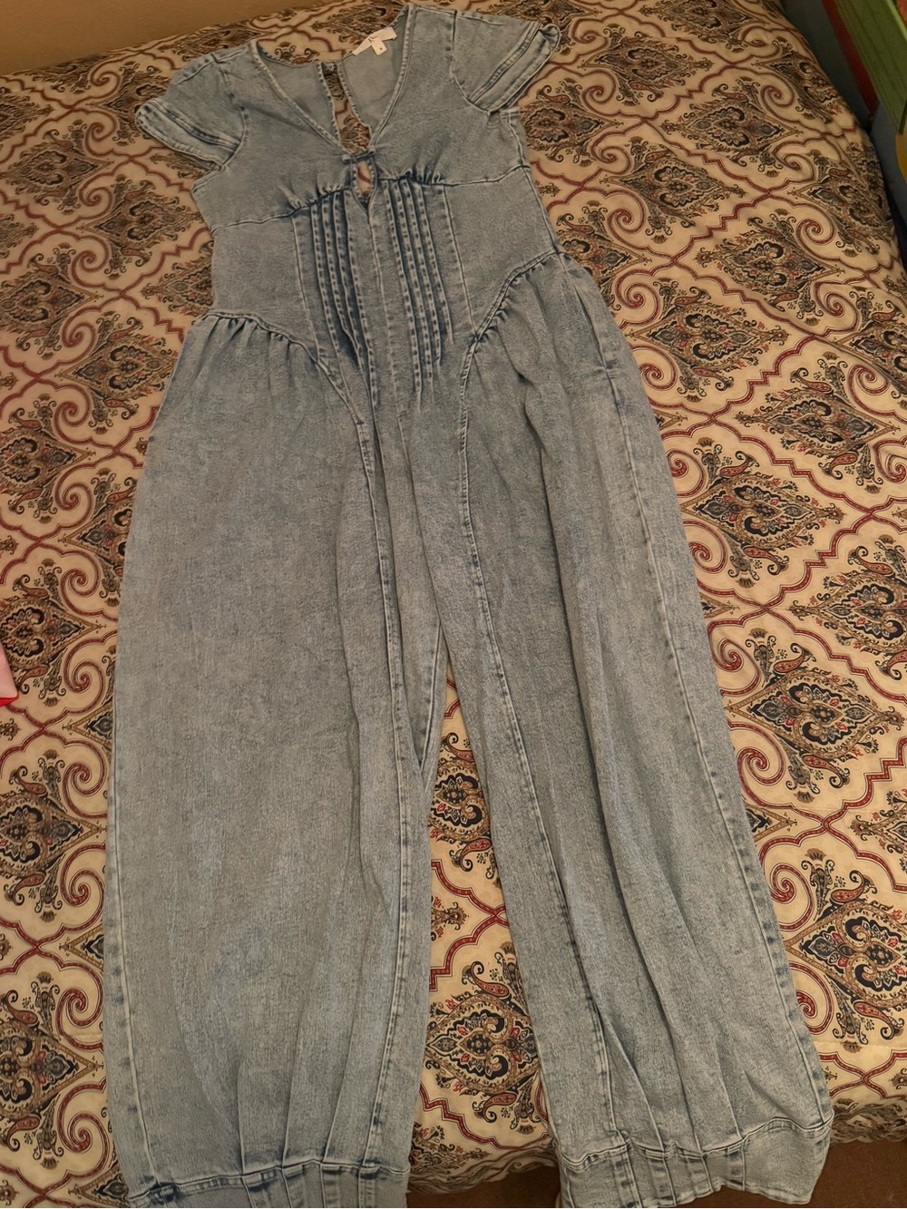 Women’s Light Blue Denim Jumpsuit